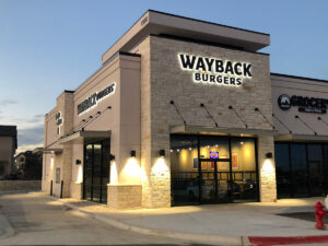 wayback burger view from outside seeing front and side view